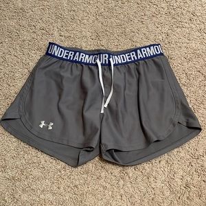 Gray Under Armour Shorts